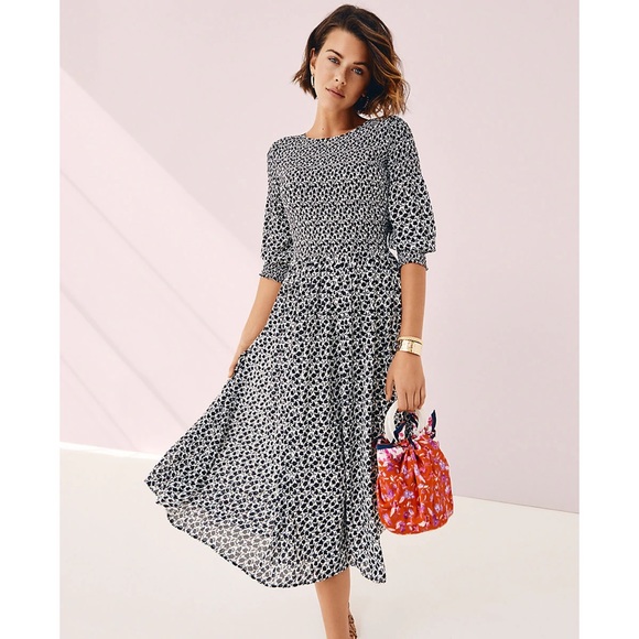 midi dress ann taylor